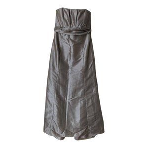 Amsale Maxi Strapless Formal